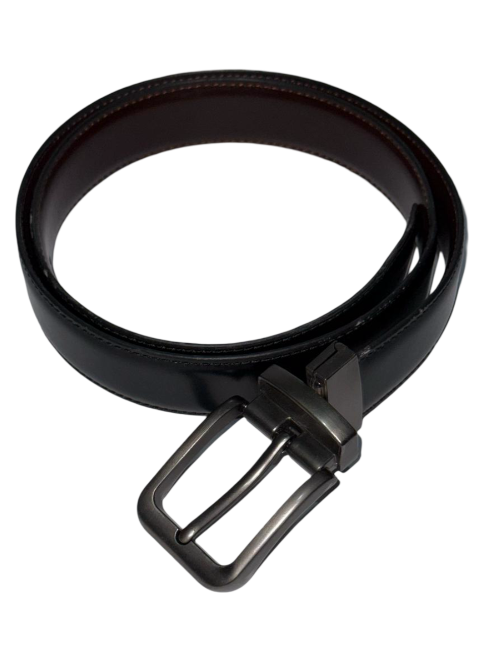 Two sided covertable belt orignal lather two sided stitched in very premium quality